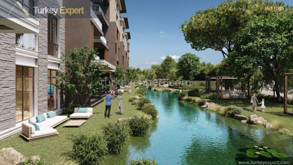 Exquisite Izmit Sapanca apartments in a complex with rich amenities for sale in Esil Kartepe 0