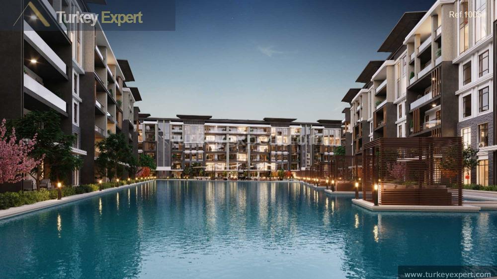 Exquisite Izmit Sapanca apartments in a complex with rich amenities for sale in Esil Kartepe 1