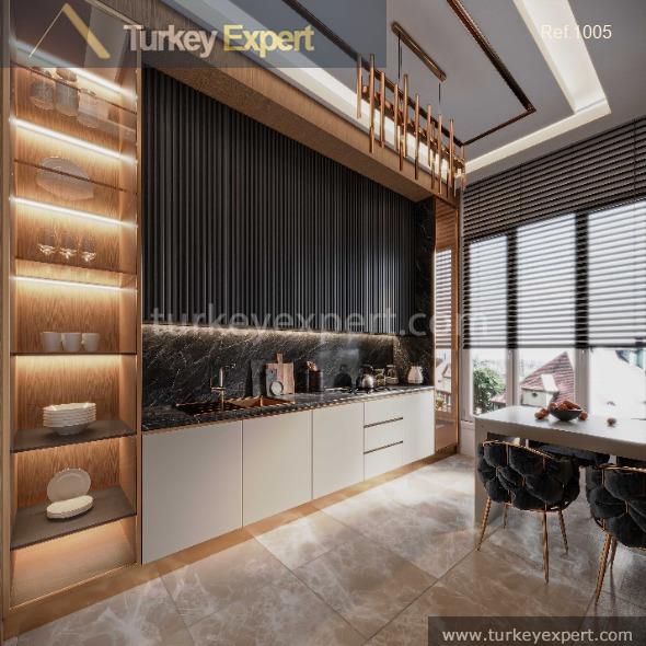 Exquisite Izmit Sapanca apartments in a complex with rich amenities for sale in Esil Kartepe 3