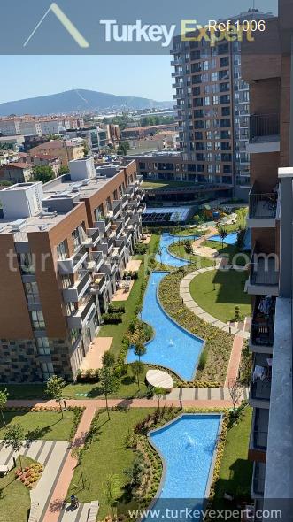 modern mansions with social areas for sale in istanbul umraniye asian side3