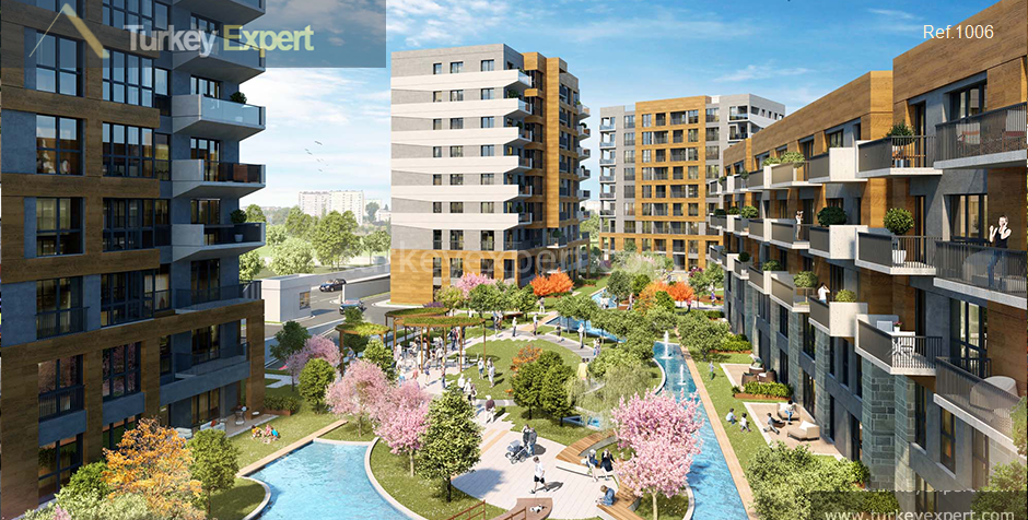 Modern apartments in Istanbul on the Asian Side, in a complex with facilities 2