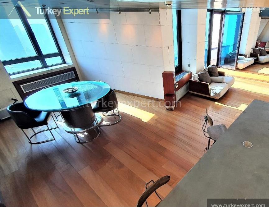 penthouse loft situated on the 28th floor for sale in istanbul levent14