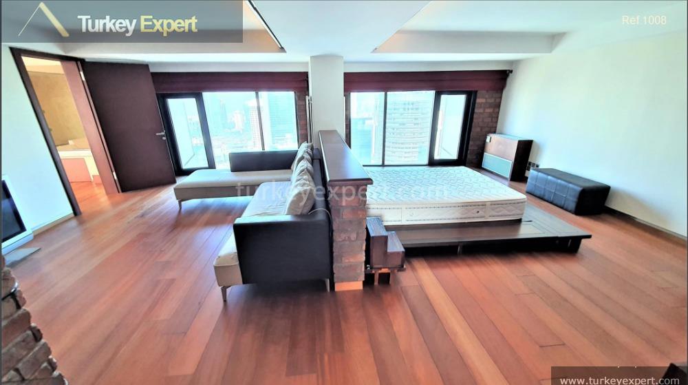 penthouse loft situated on the 28th floor for sale in istanbul levent19