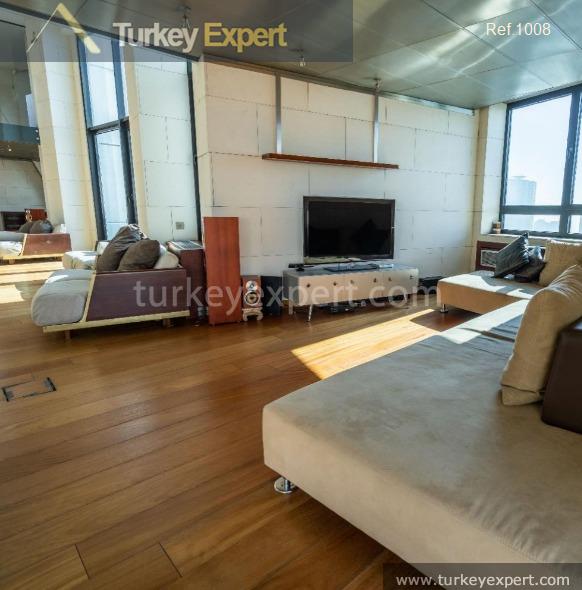 penthouse loft situated on the 28th floor for sale in istanbul levent7