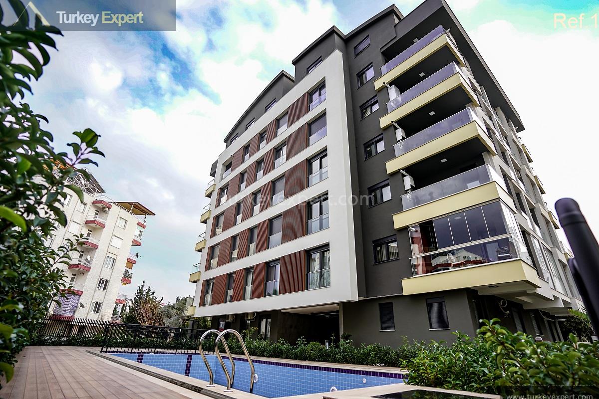 2modern apartment complex in antalya konyaalti with spacious and bright16.