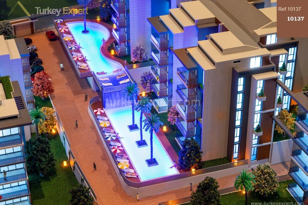 prestigious residential project with many facilities in kusadasi center100