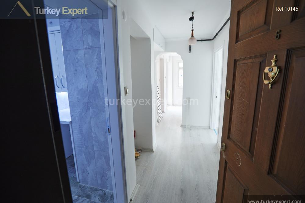 newly renovated apartment with 2 balconies for sale in izmir19