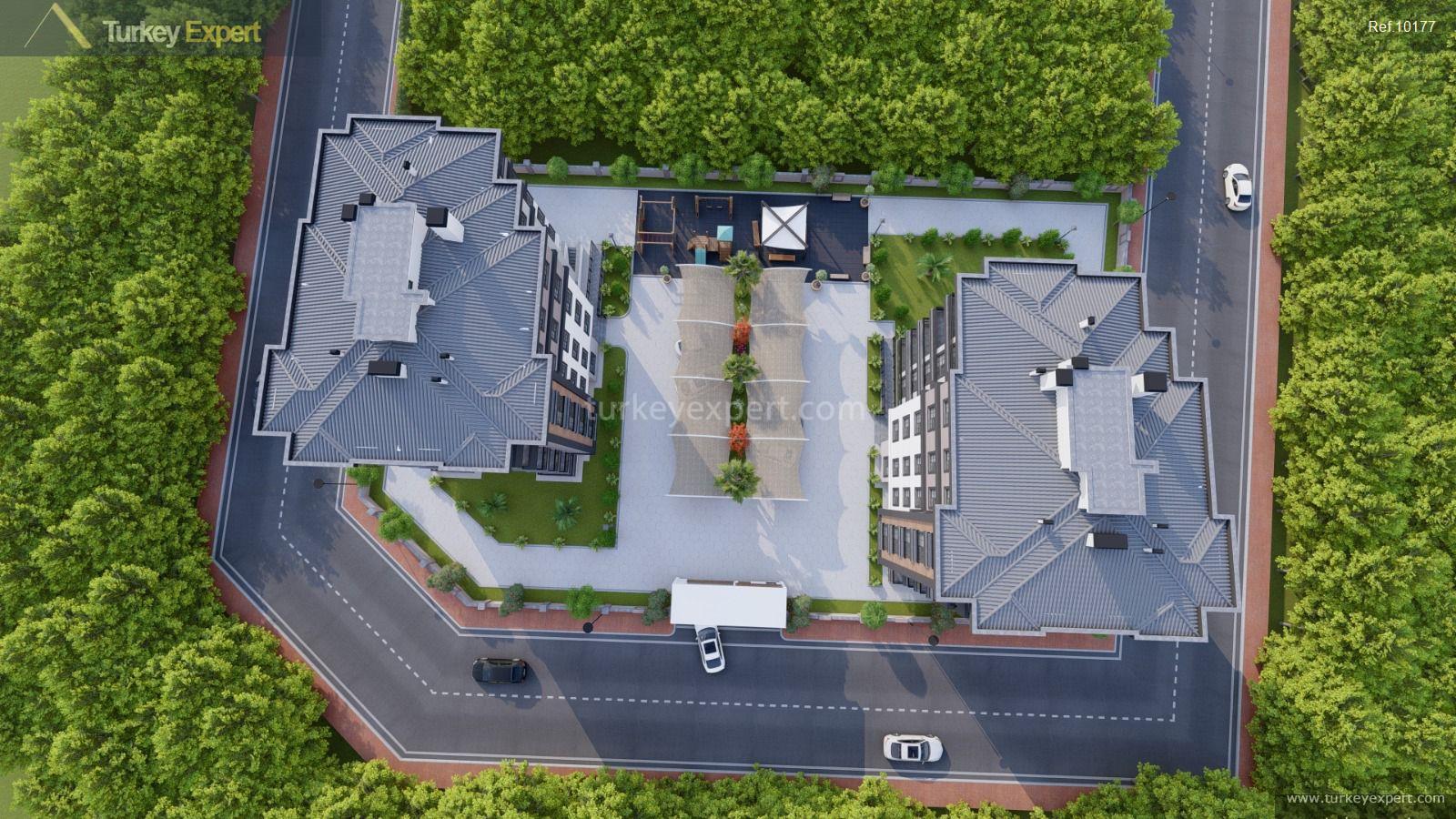 Spacious apartments for sale in Antalya with an installment plan 1