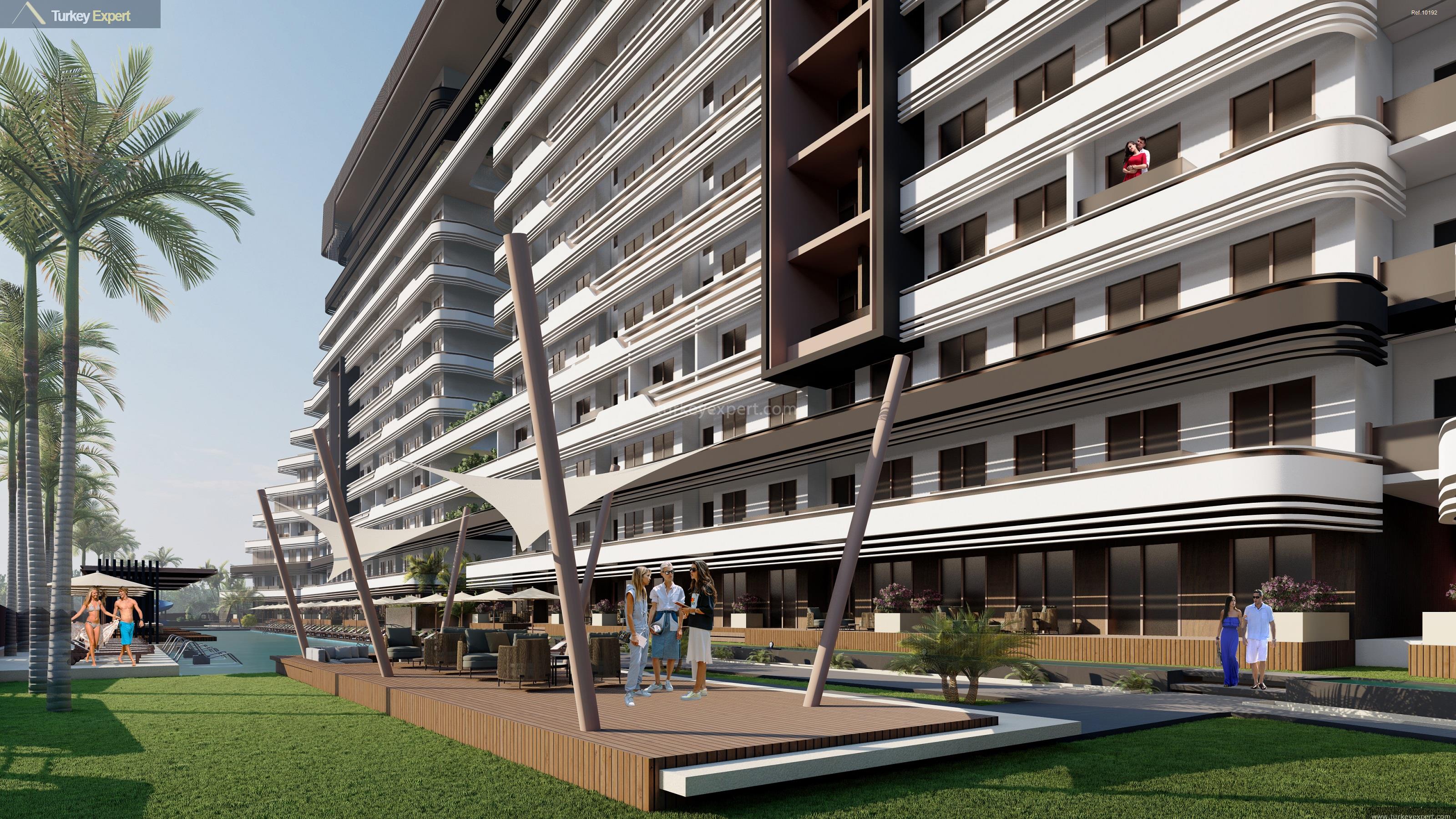 apartments for sale in a hotel concept complex in antalya1