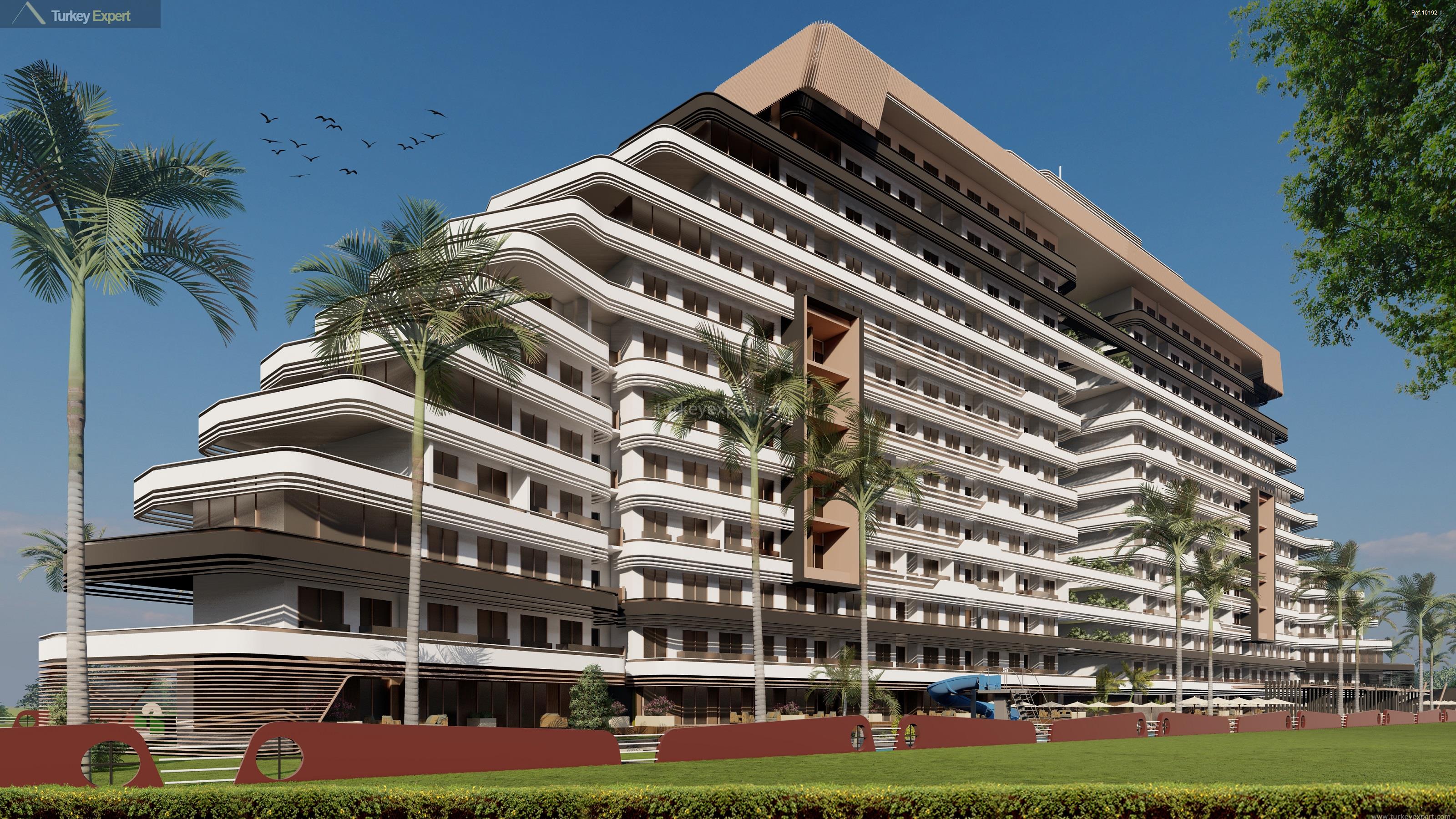 Apartments for sale in a hotel concept complex in Antalya 1