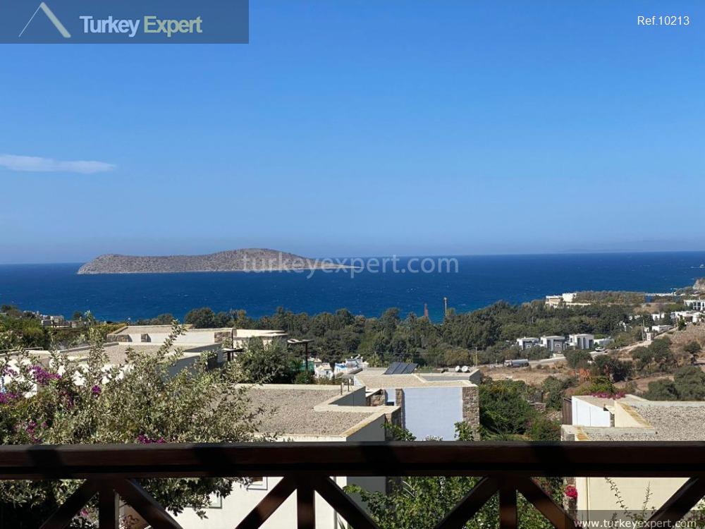 villa in bodrum gumusluk with a private pool and panoramic1