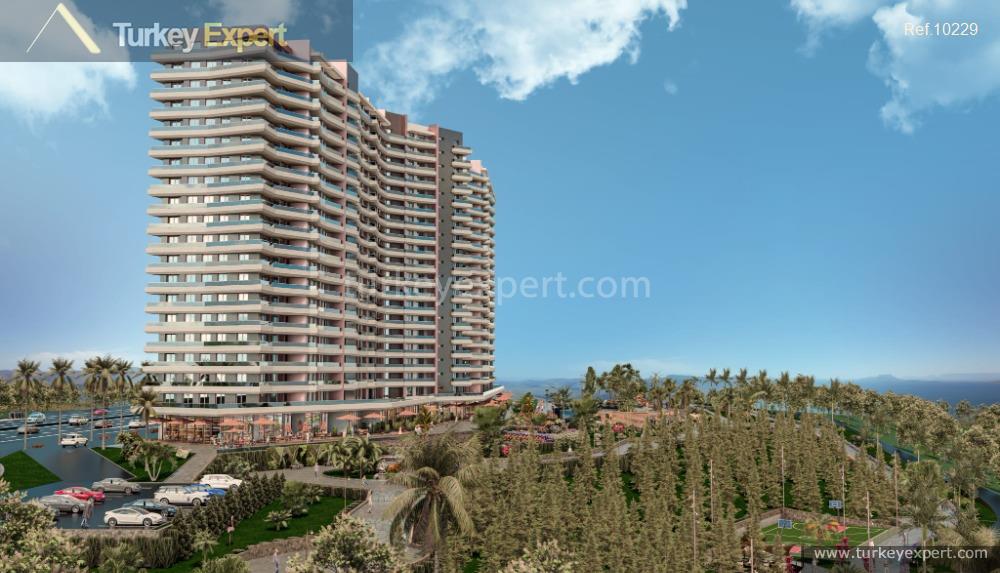 105residential complex in istanbul buyukcekmece with views and beautiful landscaped