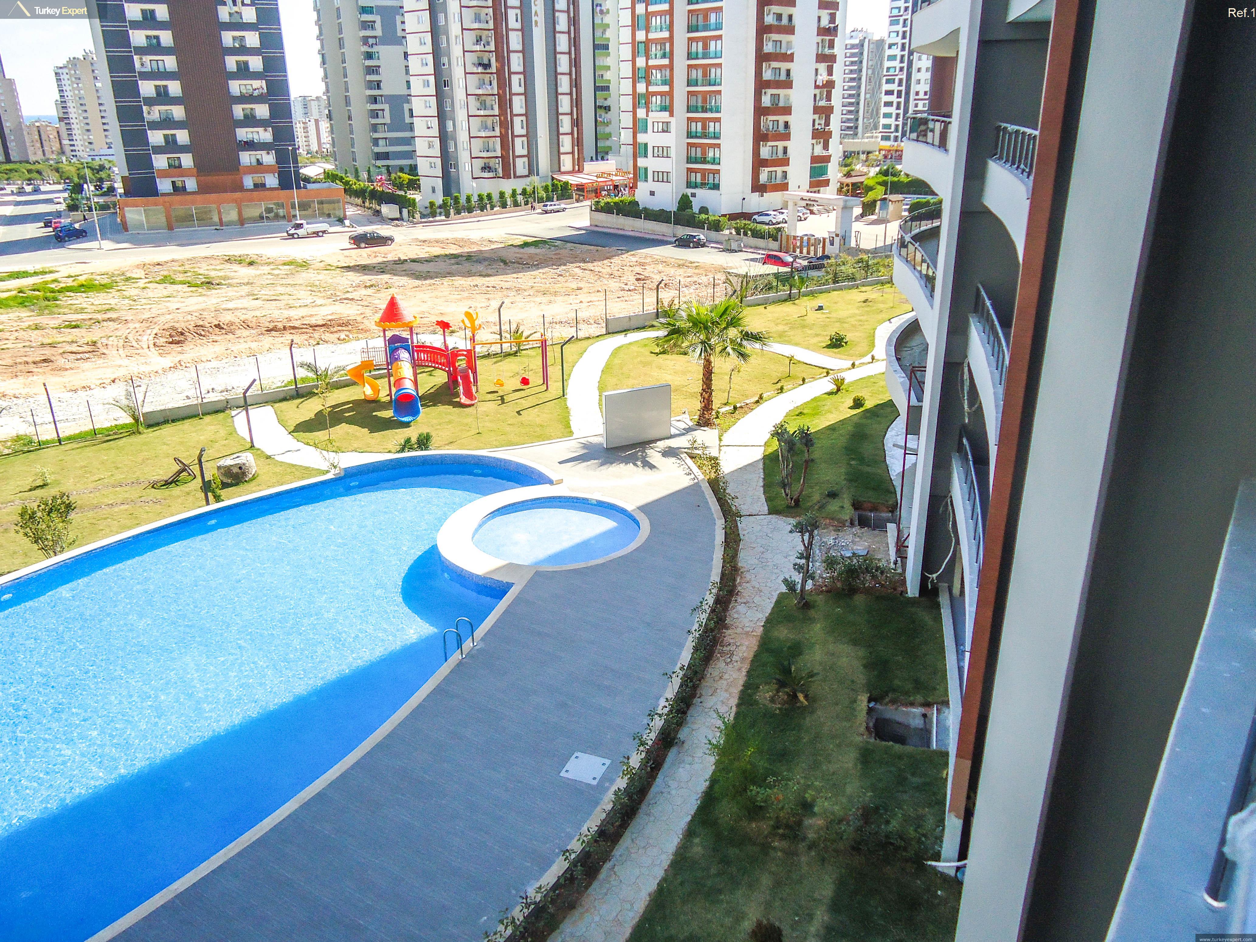 modern apartments in mersin for sale with full facilities135.