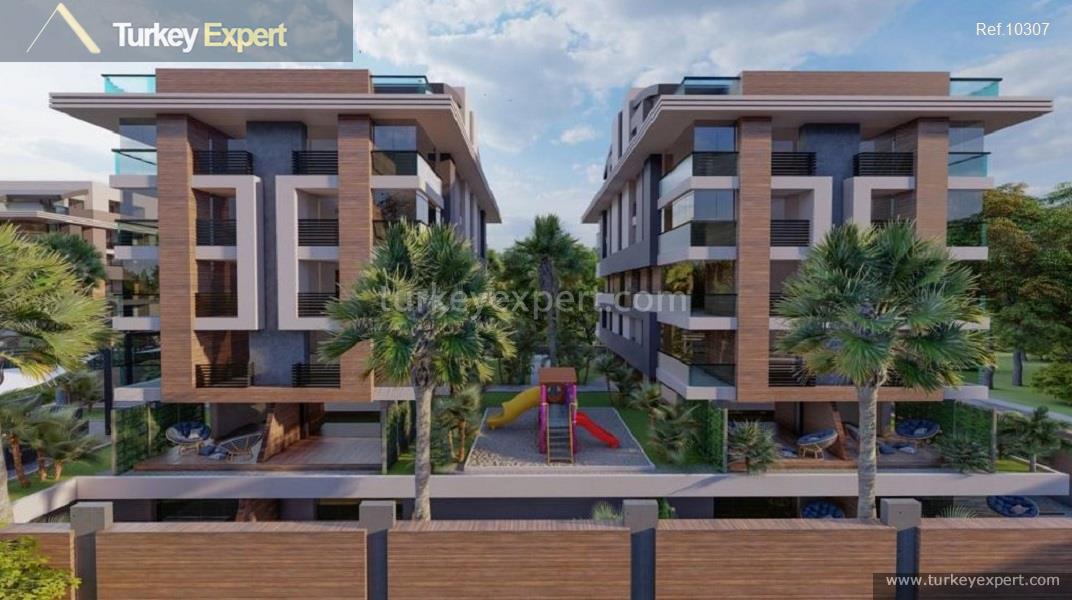 Beautiful apartments for sale in Antalya with modern details 1