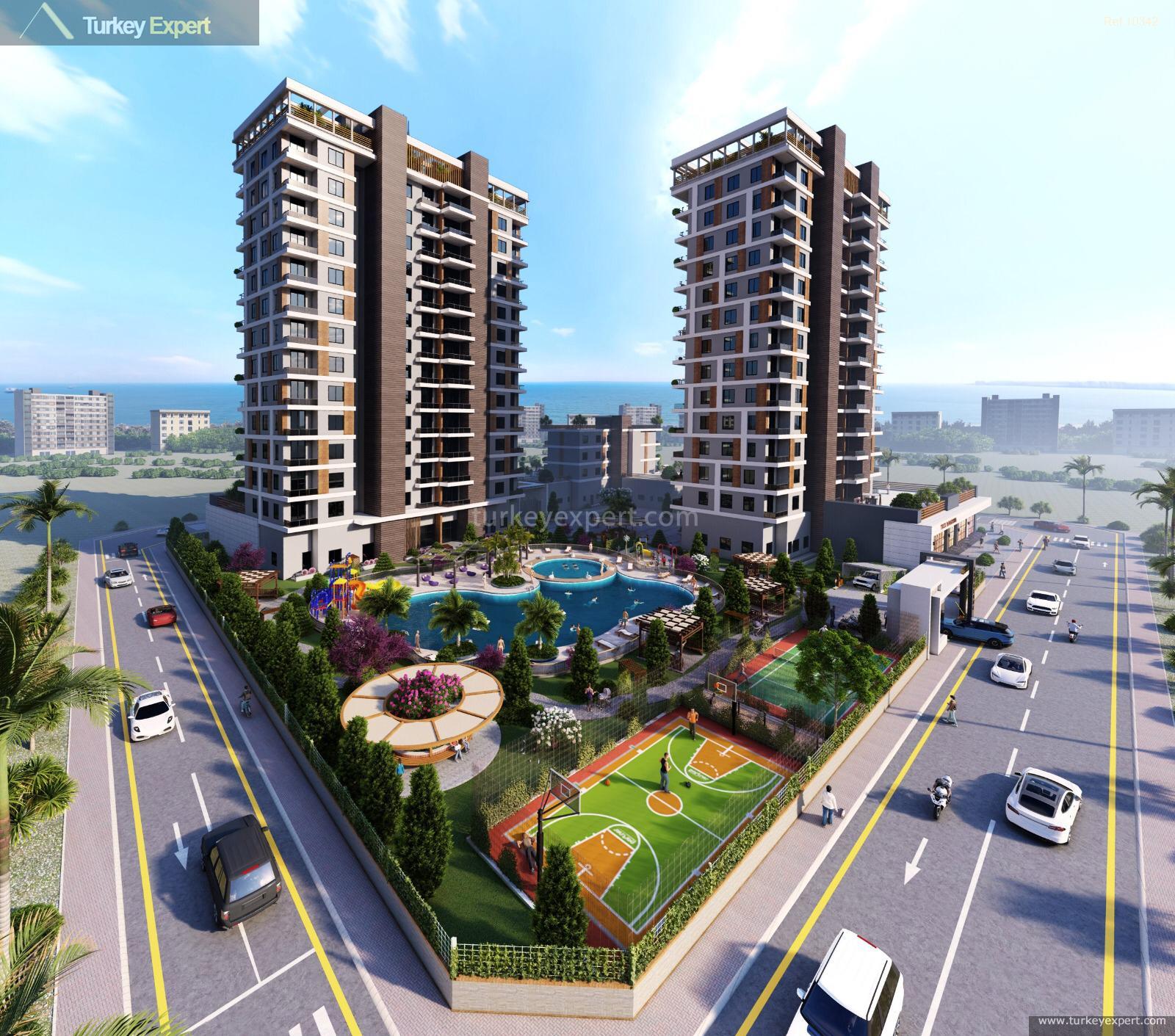 1beautiful apartments with modern features near the sea in mersin1.