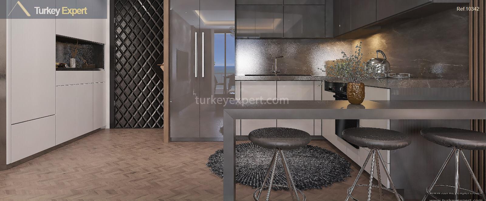 beautiful apartments with modern features near the sea in mersin22.