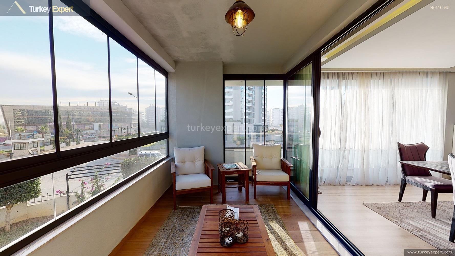 Modern design apartments in a prestigious area in Mersin 1