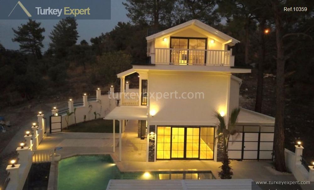 4new luxury villa for sale in fethiye turkey surrounded by13