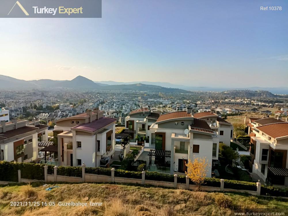 triplex villa with a private garden and terrace in izmir10