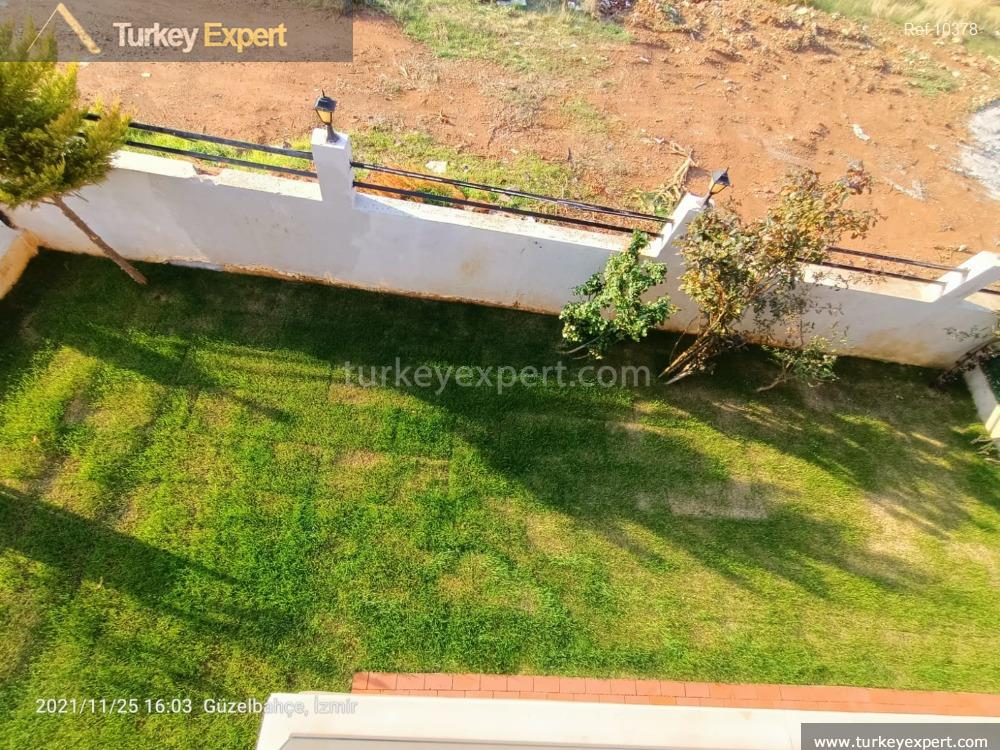 triplex villa with a private garden and terrace in izmir24