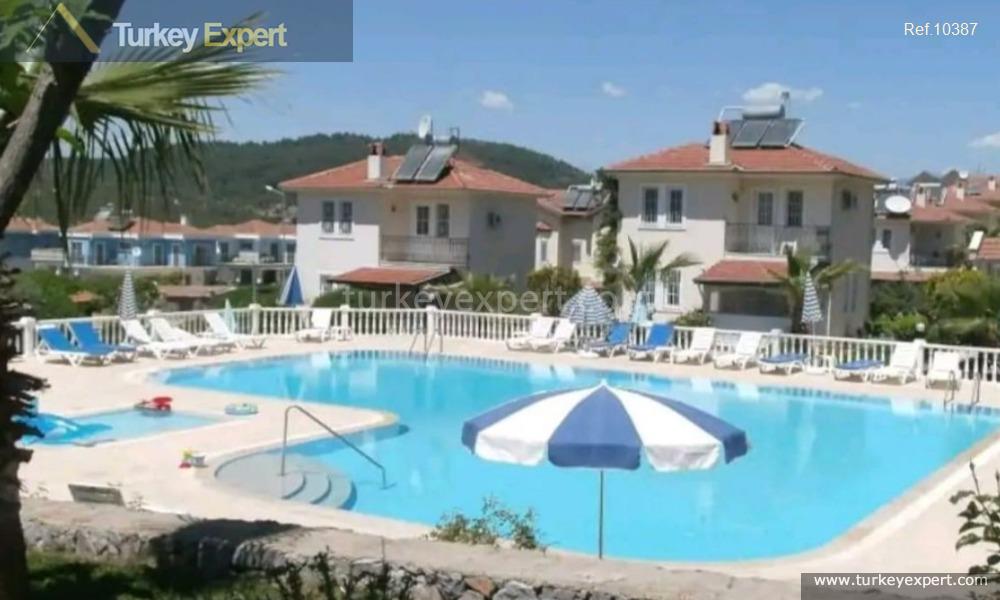 Fully furnished Fethiye property in a complex with communal pool near Oludeniz 1