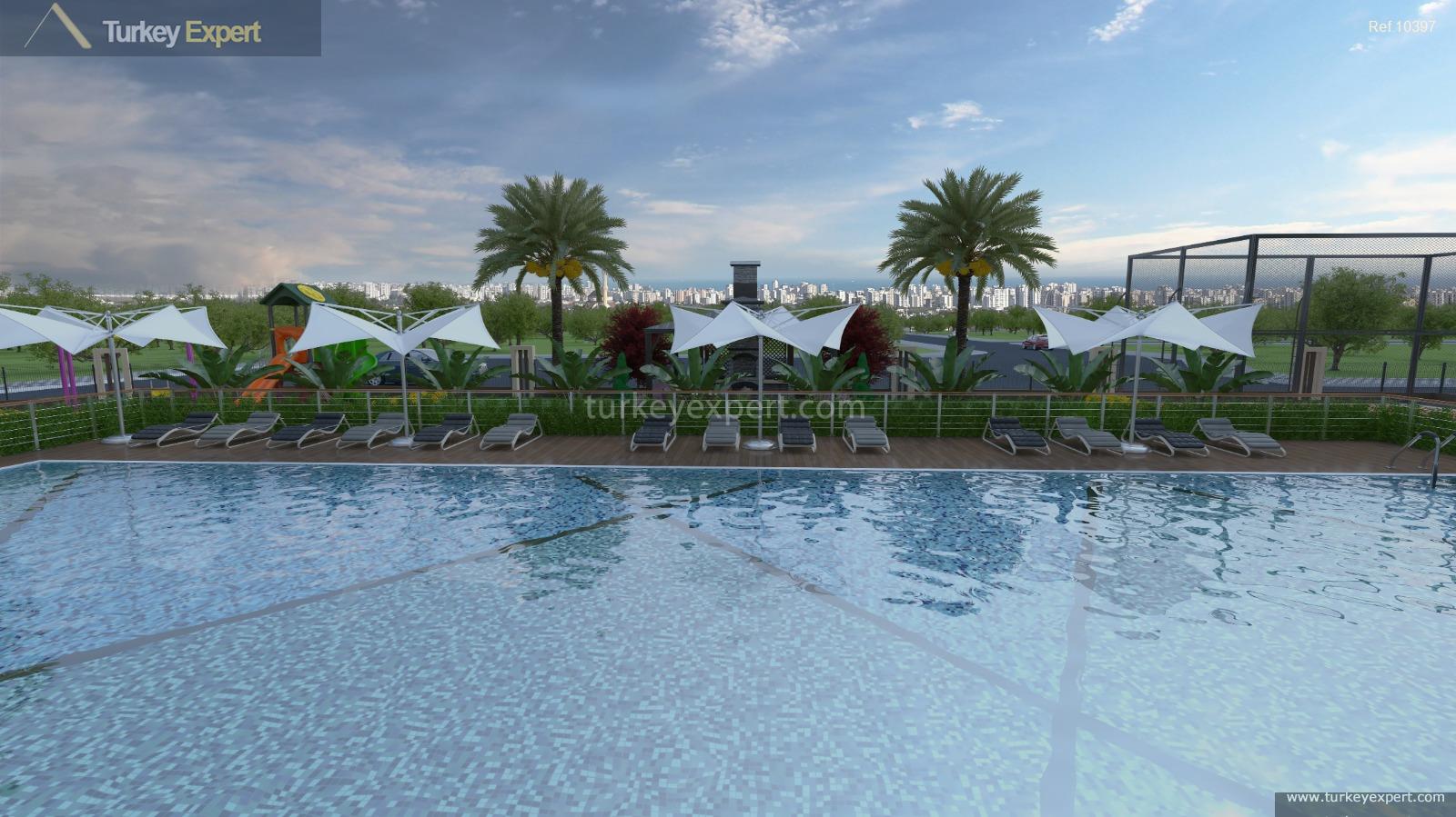 Modern apartments for sale in Mersin with affordable prices, located near the sea 0
