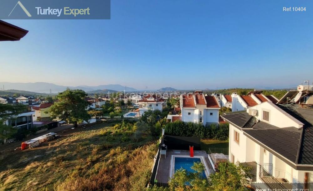 Majestic 3-story villa for sale in Fethiye, only a 10-minute drive from the sea 2