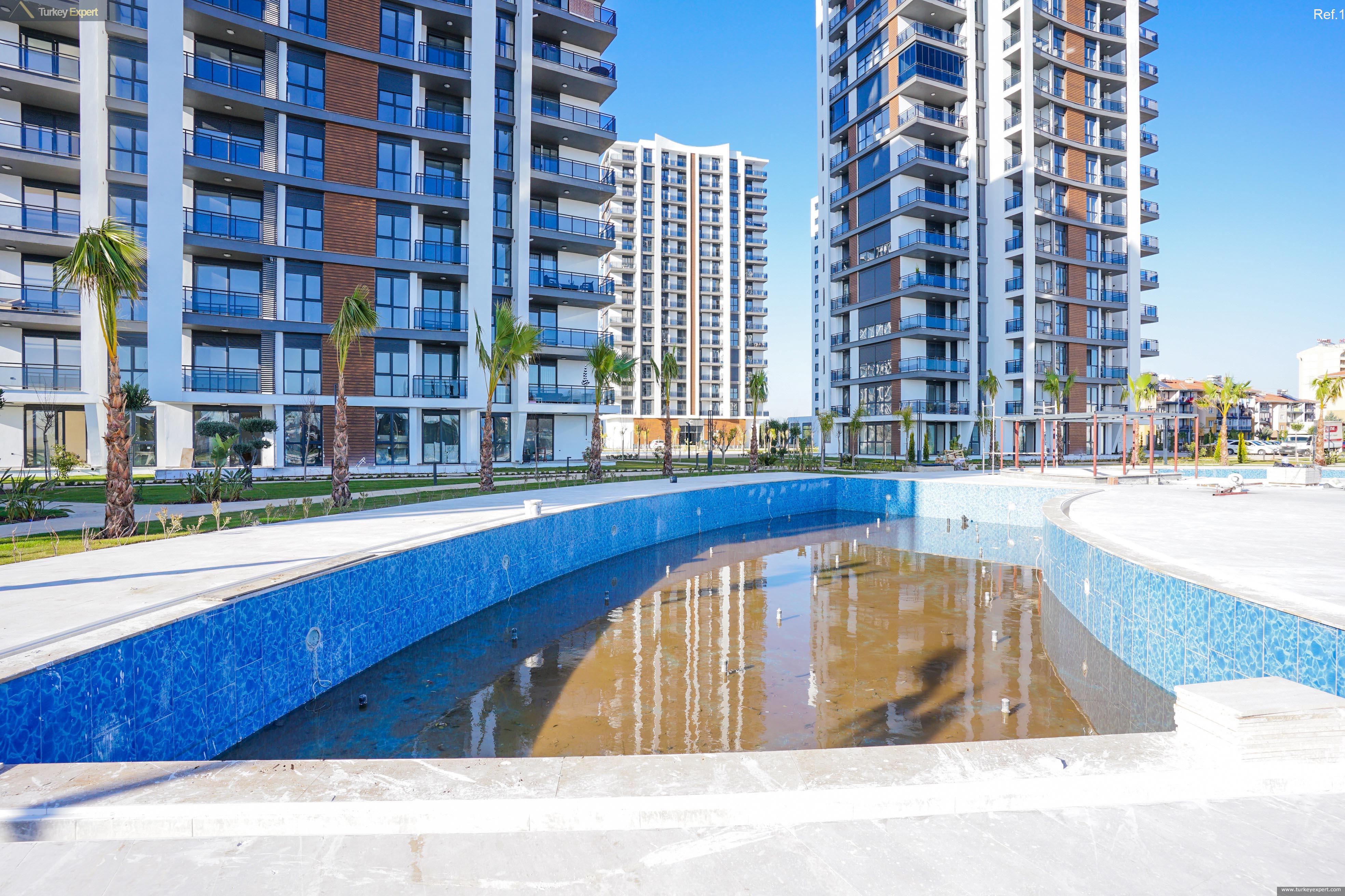 Modern apartments for sale in Antalya near the university 1