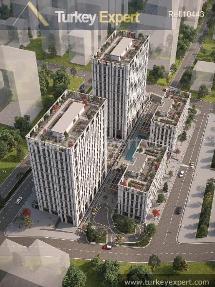 a new residential project with commercial shops in istanbul umraniye5