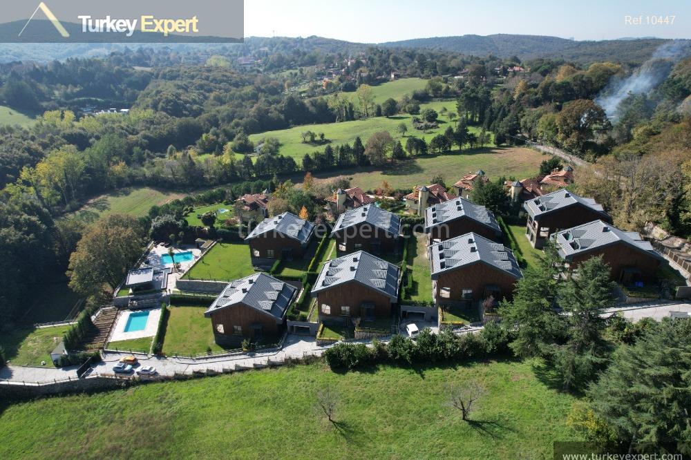 Ready to move spectacular Istanbul Polonezkoy homes in a residential site 1