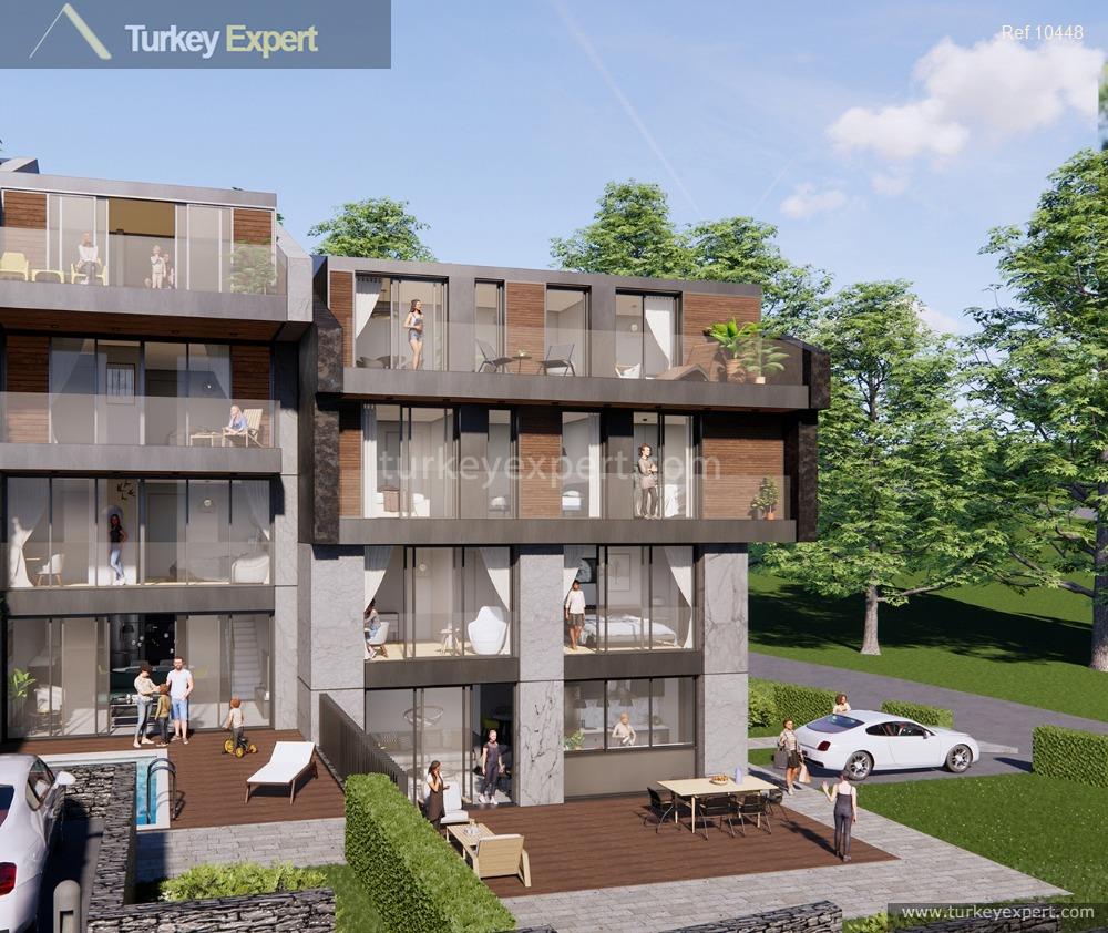 boutique villa project in istanbul sariyer with contemporary design and18