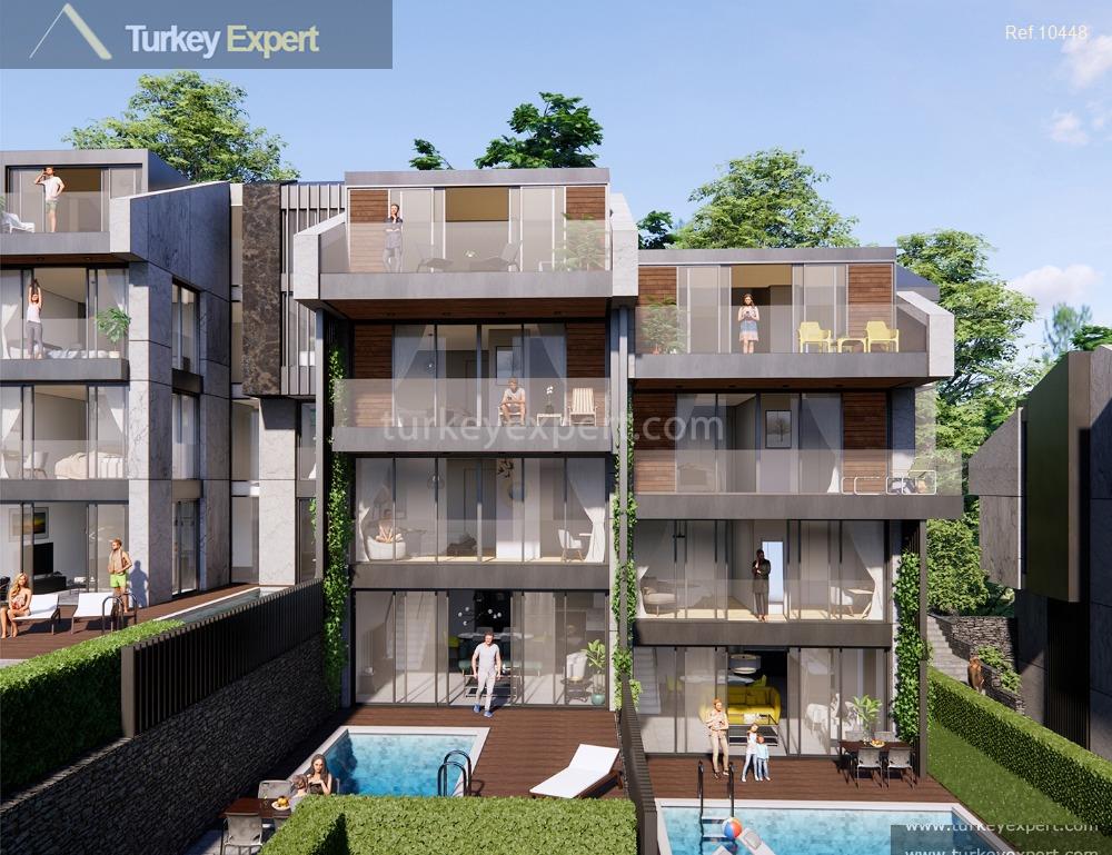 boutique villa project in istanbul sariyer with contemporary design and7