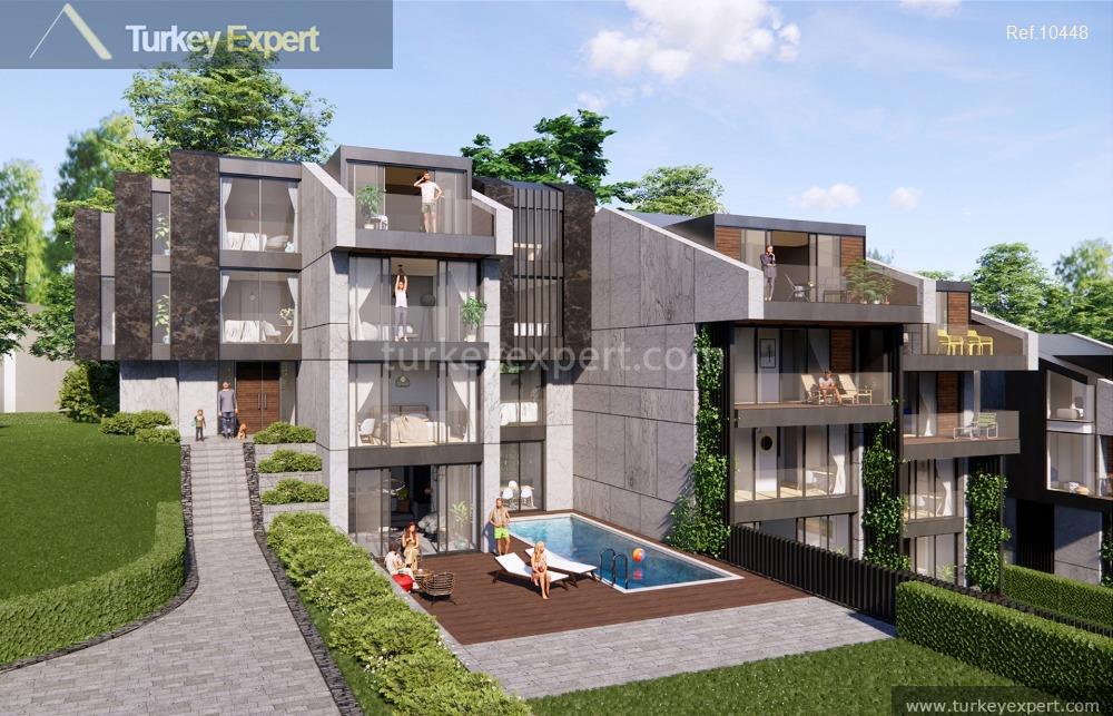 boutique villa project in istanbul sariyer with contemporary design and9