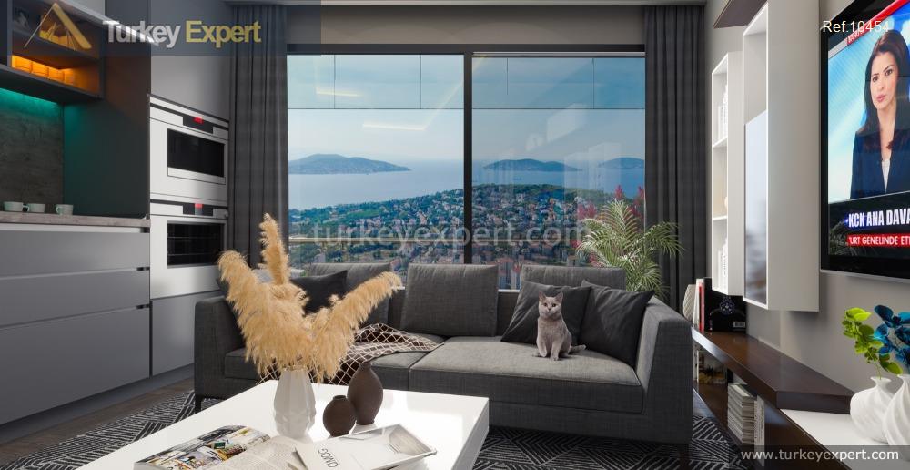 Роскошные квартиры в закрытом комплексе в Драгос, Стамбул, продаются по доступным ценам 1