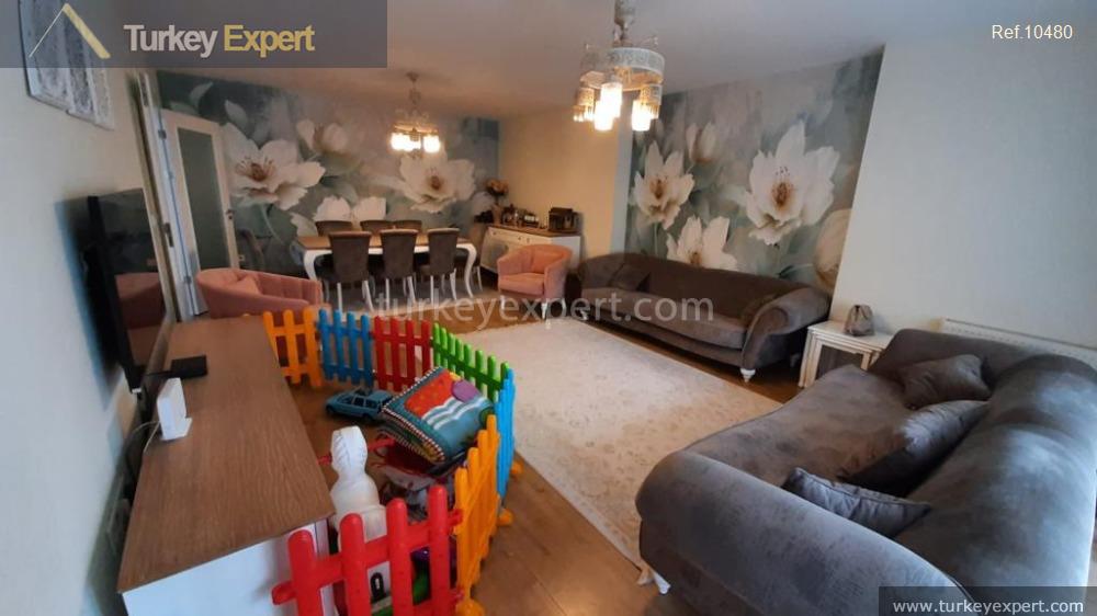 3bedroom spacious flat in an apartment complex for sale in5