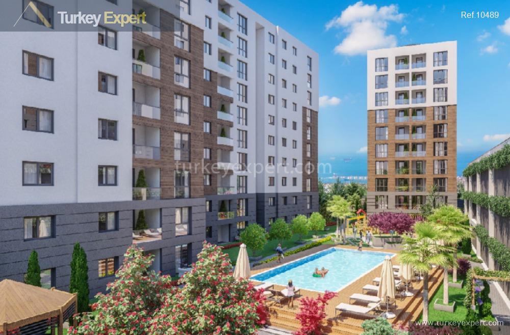 11modern apartments in a complex for sale in istanbul pendik11