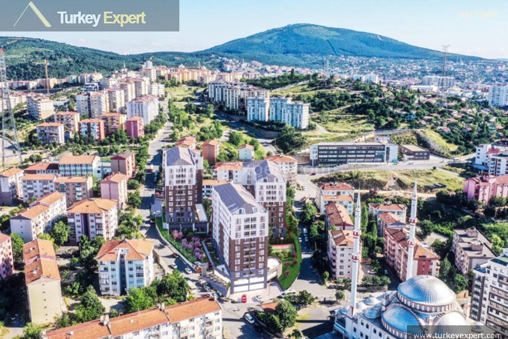 15modern apartments in a complex for sale in istanbul pendik29