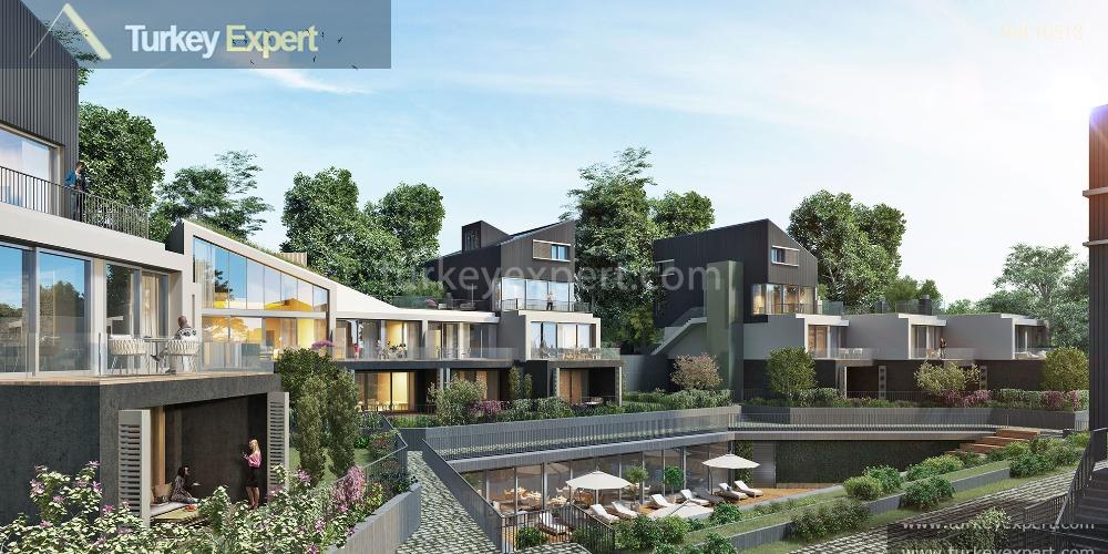 Luxurious and modern properties in Istanbul Kemerburgaz surrounded by nature 2