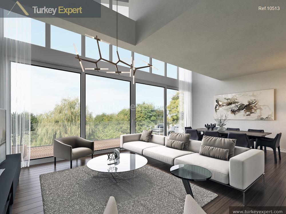 Luxurious and modern properties in Istanbul Kemerburgaz surrounded by nature 6