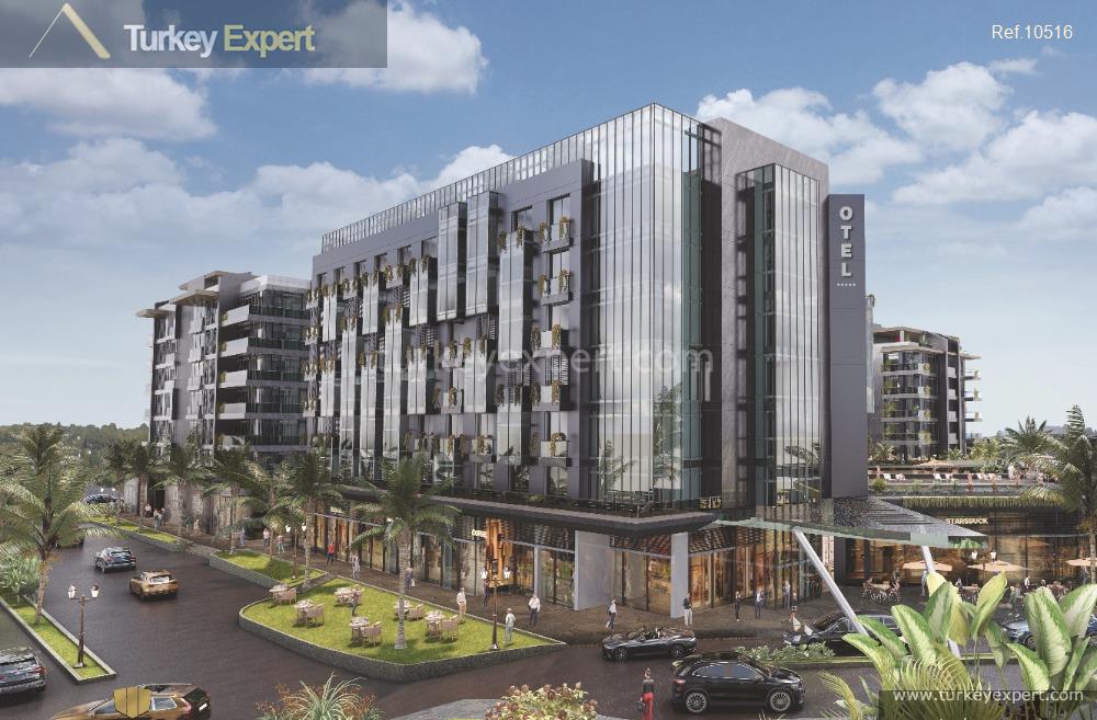 Exquisite hotel-concept apartments in Istanbul Buyukcekmece with a shopping mall 1