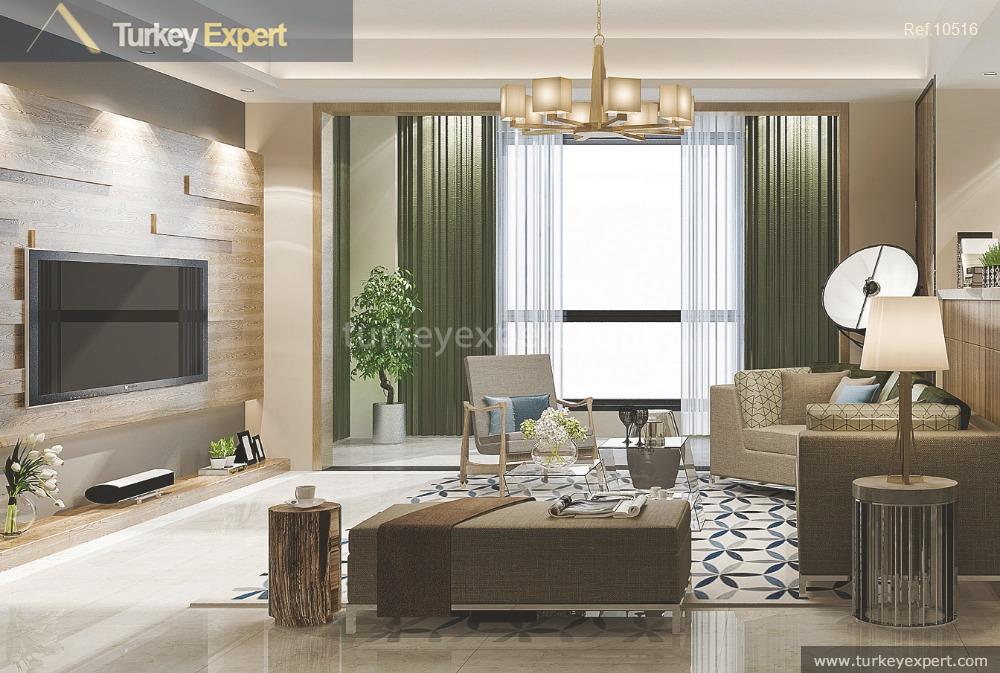 Exquisite hotel-concept apartments in Istanbul Buyukcekmece with a shopping mall 3