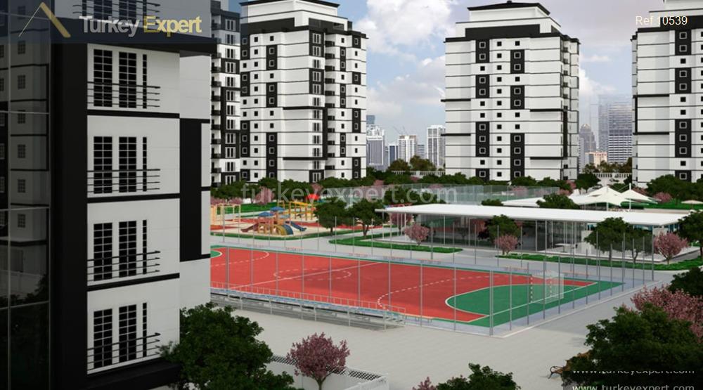 apartments of various sizes for sale in istanbul basaksehir on6