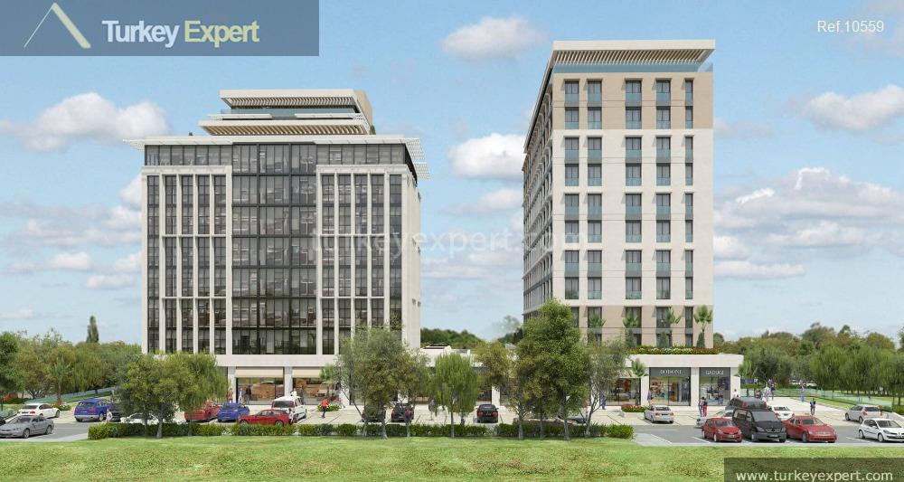 Residential apartments, home offices, and commercial offices in one project in Istanbul Beylikduzu 1