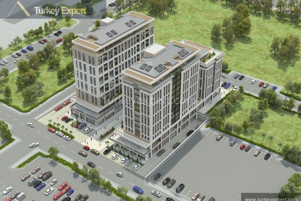Residential apartments, home offices, and commercial offices in one project in Istanbul Beylikduzu 2