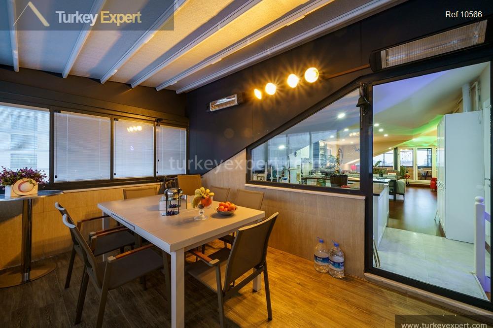 spacious penthouse with two large terraces in kadikoy istanbul10
