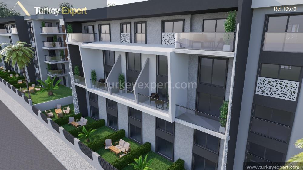 residential project of luxurious apartments in a green environment in35