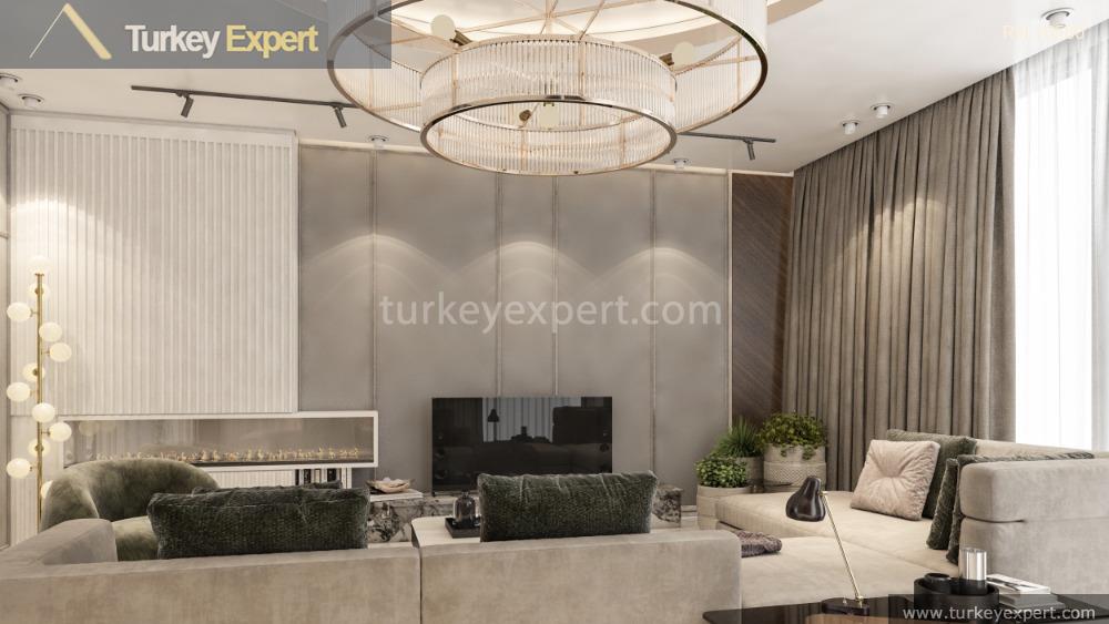 luxurious triplex villas with sea view for sale in istanbul21