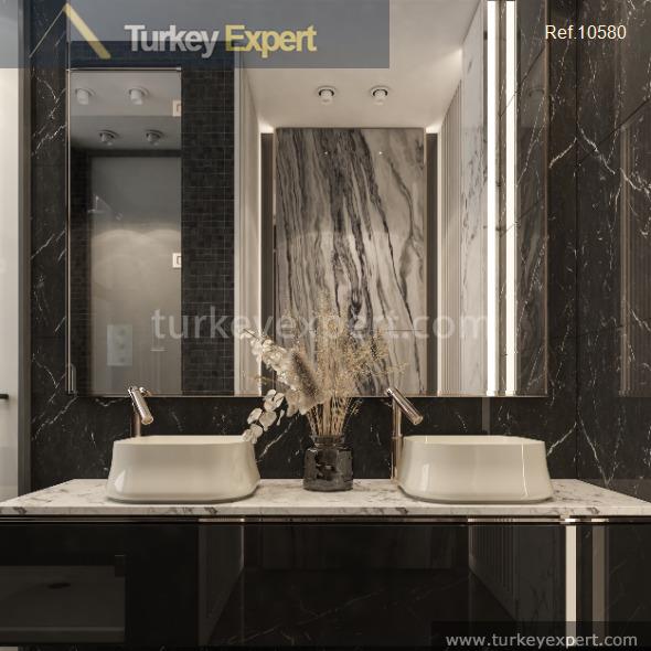 luxurious triplex villas with sea view for sale in istanbul36