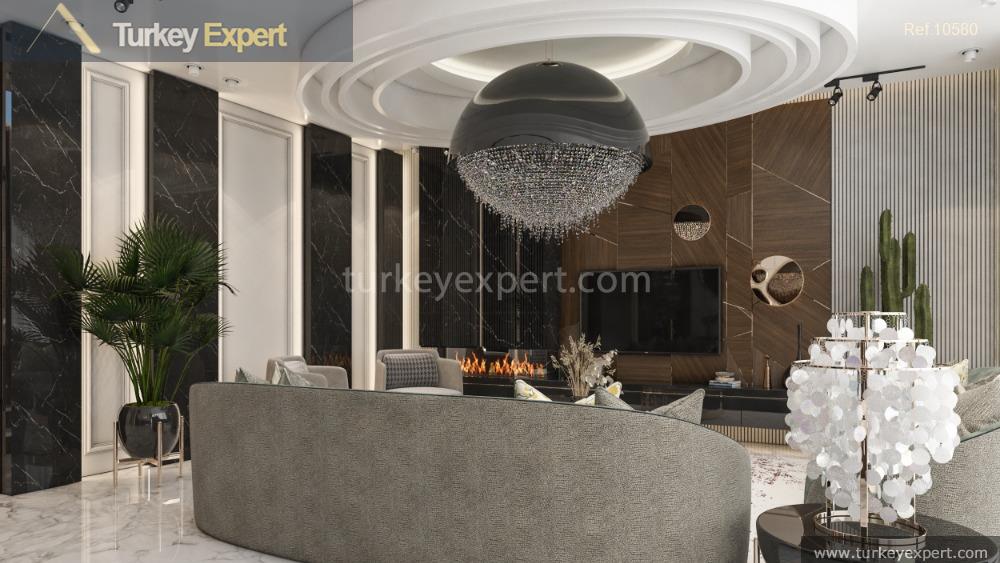 luxurious triplex villas with sea view for sale in istanbul45