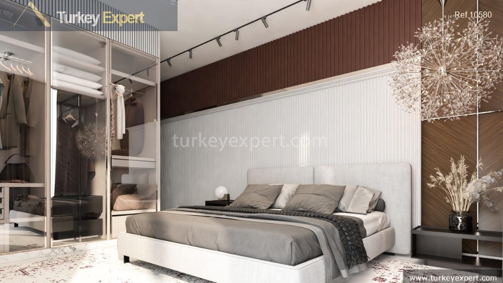 luxurious triplex villas with sea view for sale in istanbul50